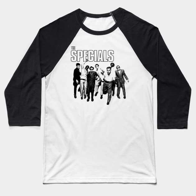 The Specials Retro Baseball T-Shirt by idontwannawait